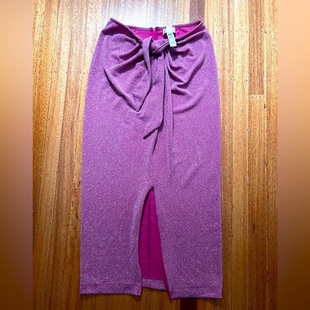 BEACH RIOT Suki Skirt In Beetroot Purple Shine size M (new, never worn, no tags) - Picture 6 of 8